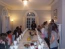Sinai Scholars Shabbat candle lighting & Shabbat Dinner (Photo taken Friday evening before sunset.)