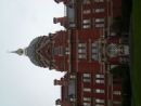 The Menorah graces the historic Dome entrance to the Johns Hopkins Hospital