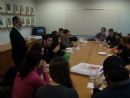 Meeting with Larry Ziffer, Exec. VP of the Center for Jewish Education