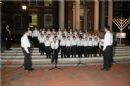 Kol Hanorim Boys Choir entertains the crowd Kol Hanorim Boys Choir entertains the crowd
