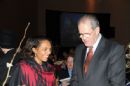 Baltimore Mayor Sheila Dixon and President of Johns Hopkins Byaview Medical Center Mr. Greg Schaffer