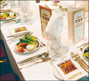 Seder Table